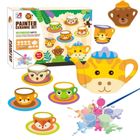 Maksik, zastawa ceramiczna do malowania, serwis kawowy