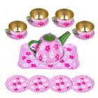 Maksik, zestaw do herbaty, kwiaty