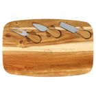 Maku, deska do sera z nożami, 36-23 cm