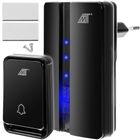 Malatec, dzwonek bezprzewodowy, czarny