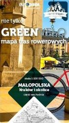 Małopolska. Kraków i okolice. Część wschodnia. Mapa tras rowerowych
