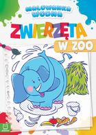 Malowanka wodna. Zwierzęta w zoo