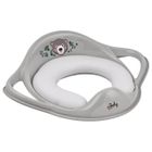 Maltex, Miś, nakładka na sedes miękka, szara