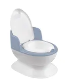 Maltex, toaleta dla maluchów z pozytywką, niebieski