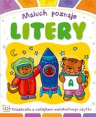 Maluch poznaje. Litery. Książeczka z naklejkami wielokrotnego użytku
