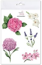 Mama Maluje, naprasowanki na ubrania, Kwiaty