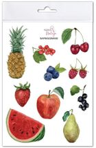 Mama Maluje, naprasowanki na ubrania, Owoce