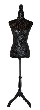 Manekin czarny, 31-31-165 cm