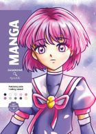 Manga. Zagadkowe rysunki. Art therapy. Kolorowanka antystresowa