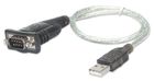Manhattan, adapter, USB NA RS232/COM/DB9 M