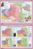 Mapa - Historia. Rzeczpospolita w okresie rozbiorów