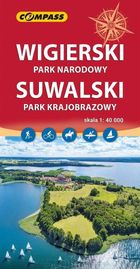 Mapa - Wigierski Park Narodowy, Suwalski 1:40000