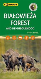 Mapa. Białowieża Forest and Neighbourhood 1:50 000