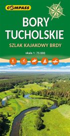 Mapa. Bory Tucholskie 1:75 000