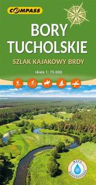 Mapa. Bory Tucholskie 1:75 000