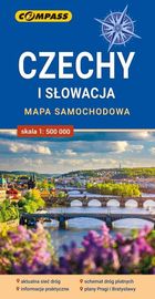 Mapa. Czechy i Słowacja 1:500 000
