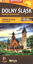 Mapa. Dolny Śląsk 250 atrakcji turystycznych
