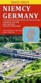 Mapa drogowa. Niemcy 1:900 000