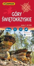 Mapa. Góry Świętokrzyskie 1:60 000
