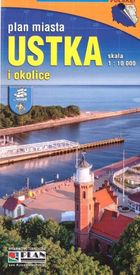 Mapa i plan miasta. Ustka, Rowy i okolice