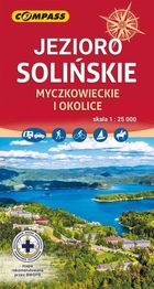 Mapa. Jezioro Solińskie 1:25 000