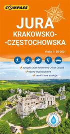 Mapa. Jura Krakowsko-Częstochowska 1:50 000