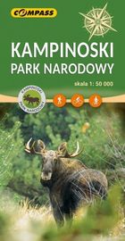 Mapa. Kampinoski Park Narodowy 1:50 000