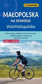 Mapa. Małopolska na rowerze