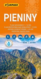Mapa. Pieniny 1:25 000 laminowana