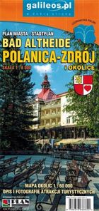 Mapa. Polanica Zdrój i okolice 1:8 000