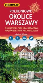 Mapa. Południowe okolice Warszawy 1:50 000