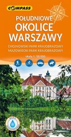Mapa. Południowe okolice Warszawy 1:50 000