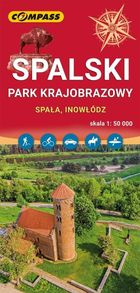 Mapa. Spalski Park Krajobrazowy 1:50 000