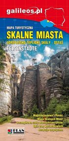 Mapa turystyczna - Skalne Miasta 1:35 000