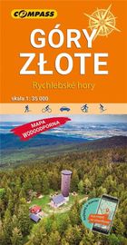 Mapa turystyczna. Góry Złote