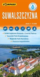 Mapa turystyczna laminowana. Suwlaszczyzna