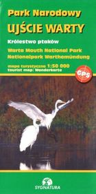 Mapa turystyczna. Park Narodowy Ujście Warty 1:50 000