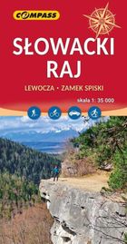 Mapa turystyczna. Słowacki Raj 1:35 000