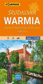 Mapa turystyczna. Środkowa Warmia 1:75 000