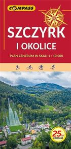 Mapa turystyczna. Szczyrk i okolice 1:25 000 laminowana