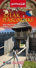 Mapa turystyczna. Szlak Piastowski 1:125 000