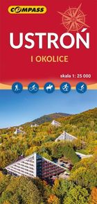 Mapa. Ustroń i okolice Brenna 1:25 000