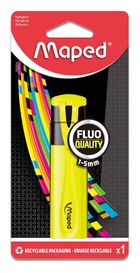 Maped, Fluo Peps, zakreślacz, żółty, 1 szt.