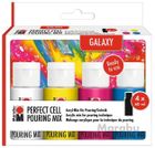 Marabu, Super Cell Pouring, farby akrylowe, galaxy, 4-60 ml