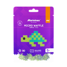 Marioinex, Micro Waffle, Żółw, klocki konstrukcyjne, 80 elementów