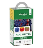 Marioinex, Mini Waffle, Blocks, klocki konstrukcyjne, 70 elementów