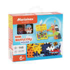 Marioinex, Mini Waffle, City, Dom, klocki konstrukcyjne, 148 elementów