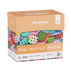 Marioinex, Mini Waffle, Pastel, klocki konstrukcyjne, 200 elementów