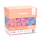 Marioinex, Mini Waffle, Pastel, klocki konstrukcyjne, 300 elementów