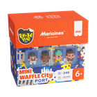 Marioinex, Mini Waffle, Port, klocki konstrukcyjne, 248 elementów